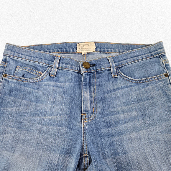Current/Elliott The Stiletto Skinny Jeans Light Wash Carriage Size 31 USA Made - Picture 3 of 9